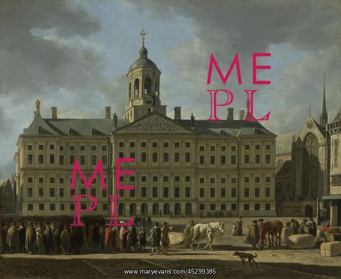 : New Town Hall on Dam Square : New Town Hall on Dam Square