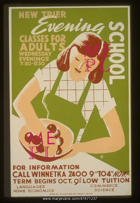 : New Trier evening school Classes for adults, Wednesday eveni : New Trier evening school Classes for adults, Wednesday eveni
