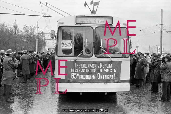 : New trolleybus line in Kursk : New trolleybus line in Kursk