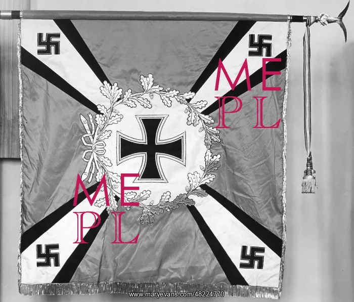 : New troop flag for the Luftwaffe, 1936 : New troop flag for the Luftwaffe, 1936
