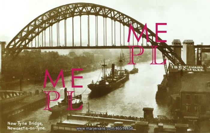 : The New Tyne Bridge, Newcastle upon Tyne : The New Tyne Bridge, Newcastle upon Tyne