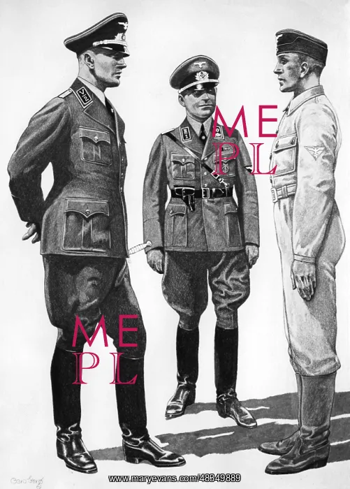 : New uniforms of the Technischen Nothilfe, 1939 : New uniforms of the Technischen Nothilfe, 1939