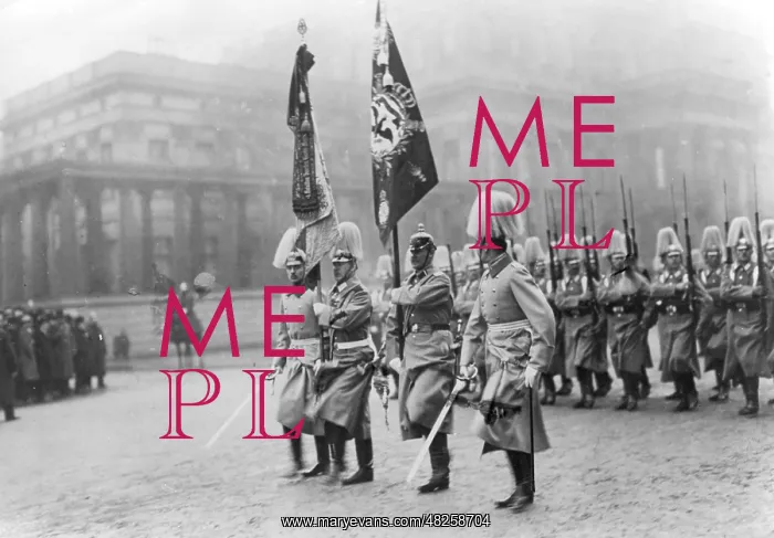 : New Year celebration in Berlin, 1912 : New Year celebration in Berlin, 1912