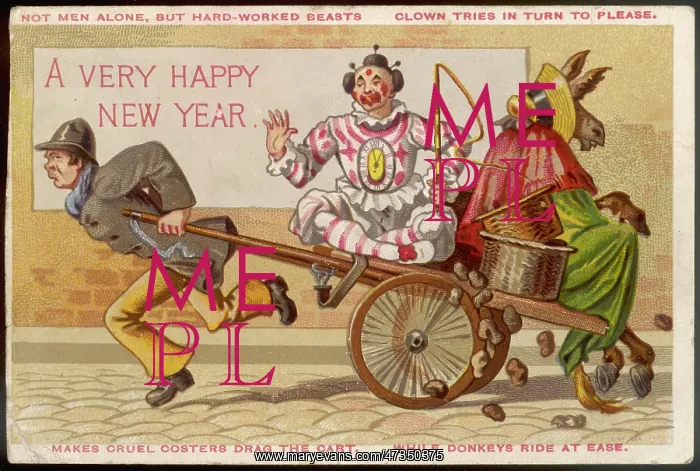: New Year Clown - Coster : New Year Clown - Coster