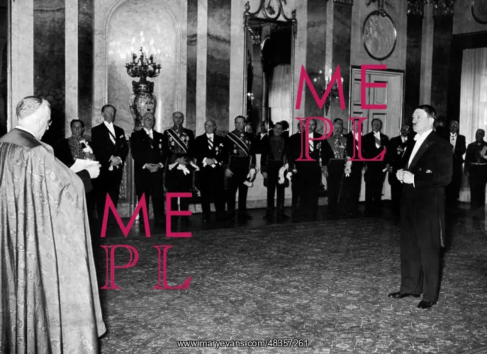 : New year reception at Adolf Hitler, 1937 : New year reception at Adolf Hitler, 1937