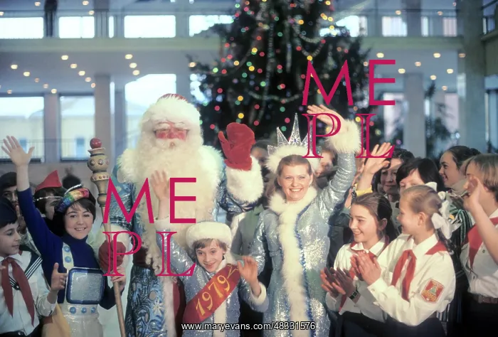 : New Year's celebration in Kremlin, 1978 : New Year's celebration in Kremlin, 1978