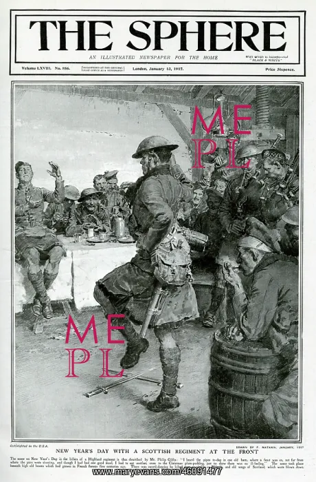 : New Year's Day with a Highland Regiment : New Year's Day with a Highland Regiment