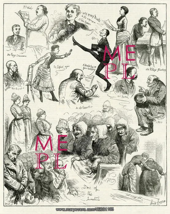: New Year's Eve at St. Giles Workhouse : New Year's Eve at St. Giles Workhouse