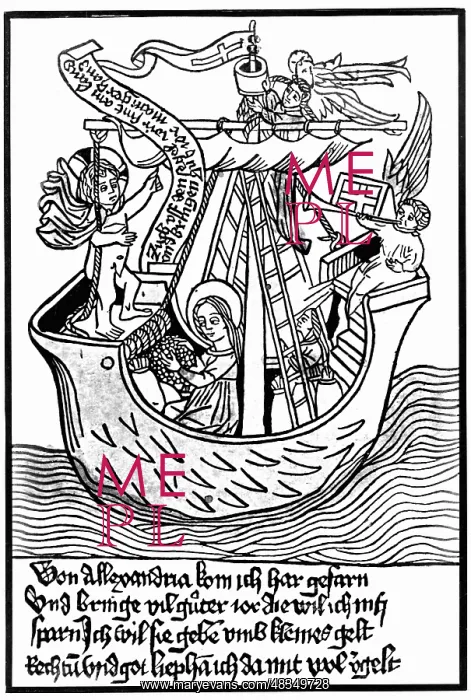 : New Year's ship, ca, 1450 : New Year's ship, ca, 1450