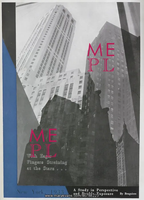 : New York buildings, a study in perspective : New York buildings, a study in perspective