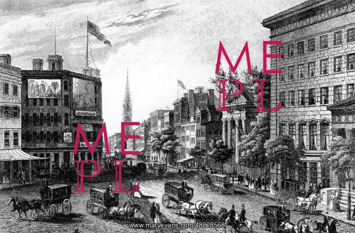 : New York City around 1850 : New York City around 1850