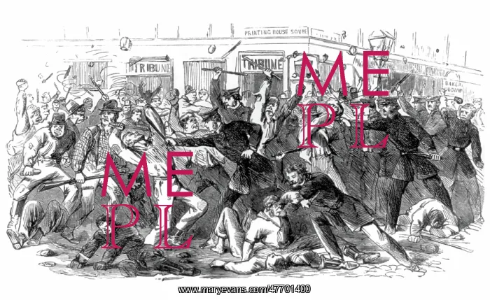 : New York City Draft Riots, 1863 : New York City Draft Riots, 1863