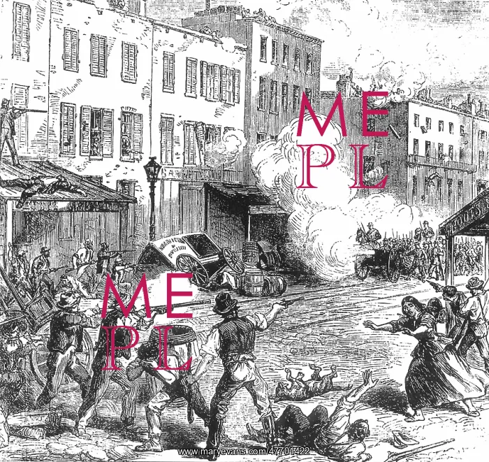 : New York City Draft Riots, 1863 : New York City Draft Riots, 1863