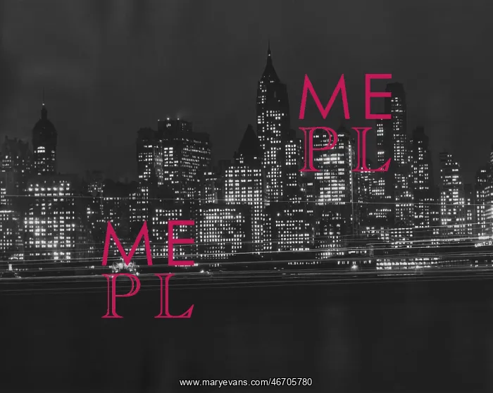 : New York City at night : New York City at night