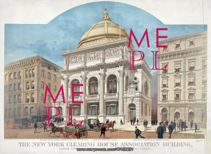 : The New York Clearing House Association building. Cedar Stre : The New York Clearing House Association building. Cedar Stre