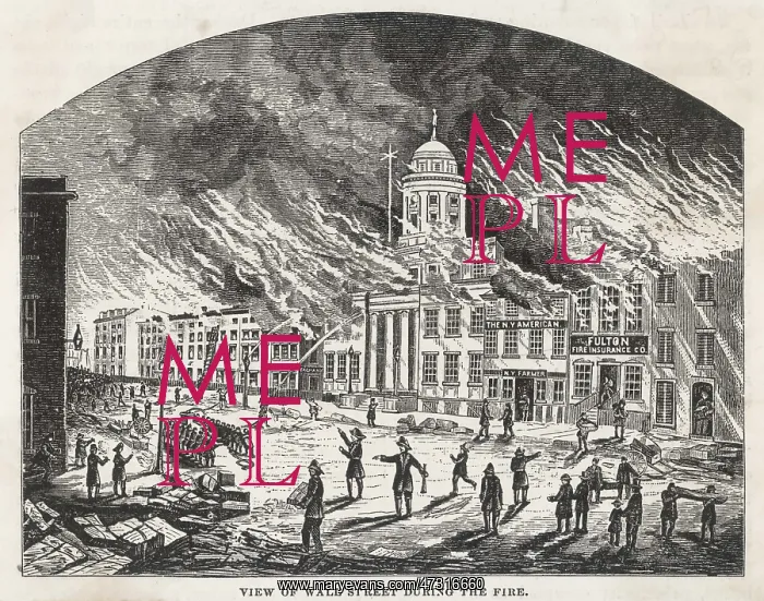 : NEW YORK FIRE 1835 : NEW YORK FIRE 1835