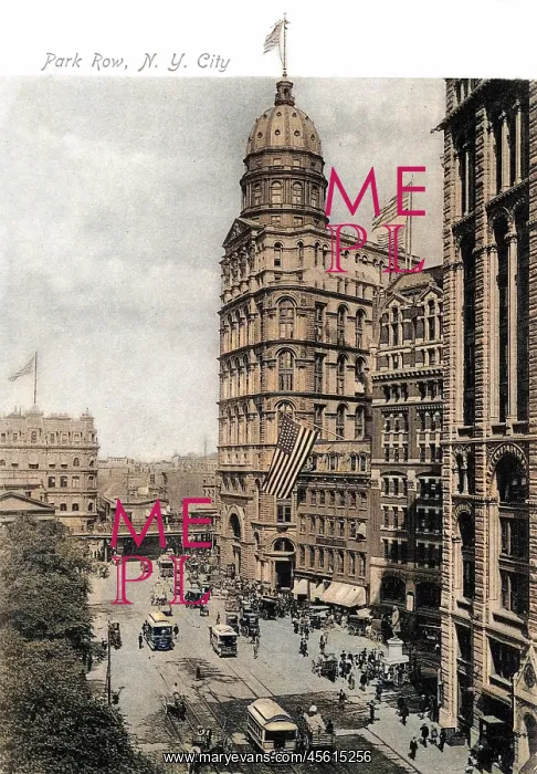  : NEW YORK / PARK ROW C1900