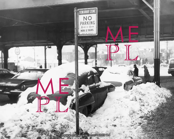 : NEW YORK SNOW SCENE : NEW YORK SNOW SCENE