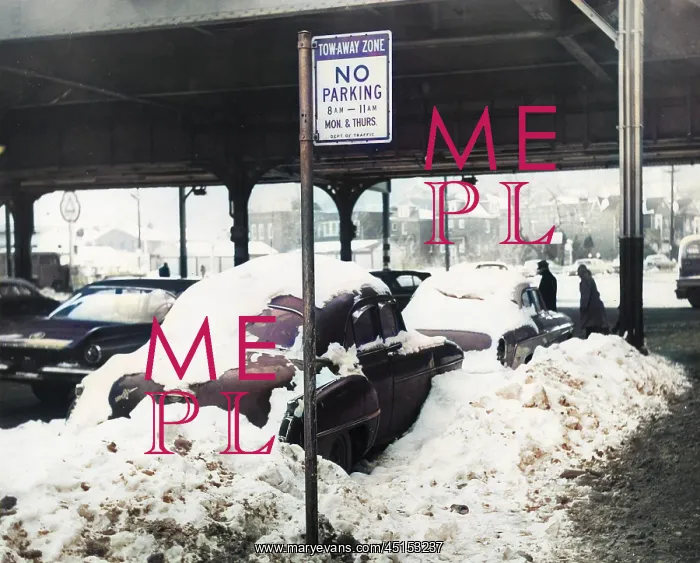 : NEW YORK SNOW SCENE : NEW YORK SNOW SCENE