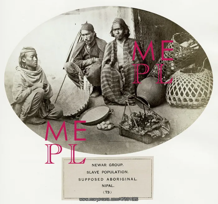 : Newar Group, slave population, supposed Aboriginal : Newar Group, slave population, supposed Aboriginal