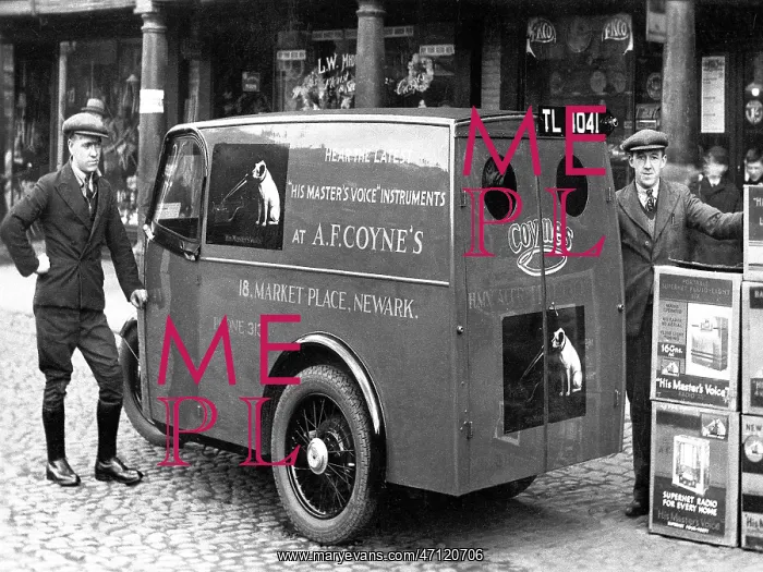  : Newark Delivery Van probably 1920s