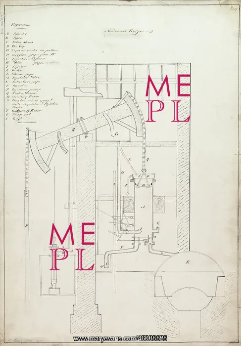  : Newcomen's engine, drawing no 4
