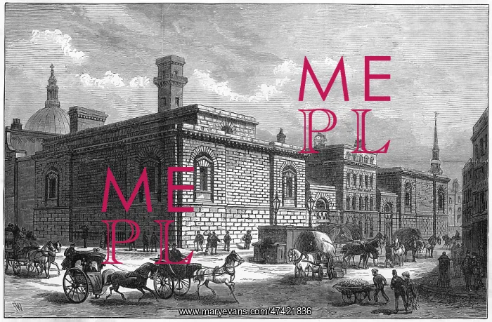 : NEWGATE PRISON 1888 : NEWGATE PRISON 1888