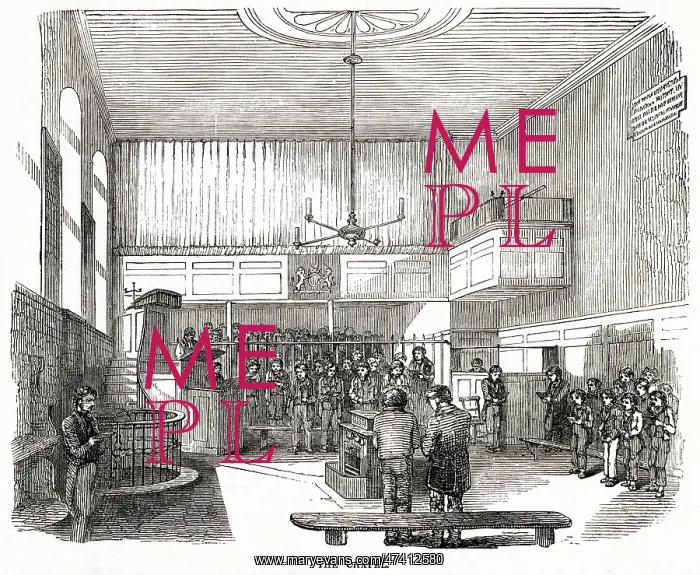 : Newgate Prison - Chapel 1850 : Newgate Prison - Chapel 1850