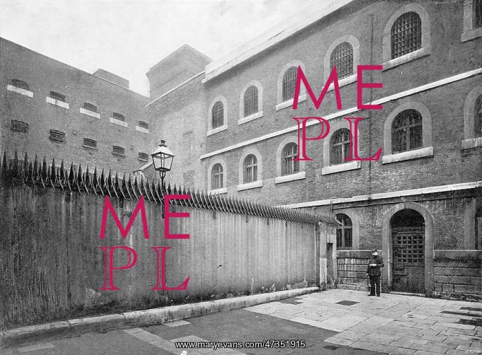 : NEWGATE PRISON / COURTYARD : NEWGATE PRISON / COURTYARD