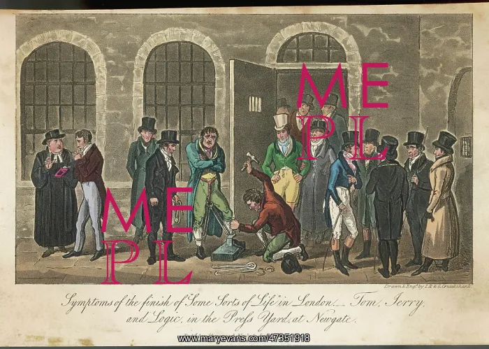 : NEWGATE PRISON / PRESS : NEWGATE PRISON / PRESS