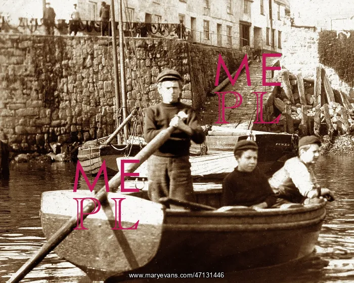 : Newlyn Harbour, Cornwall, Victorian period