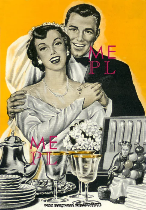  : Newlyweds with Presents