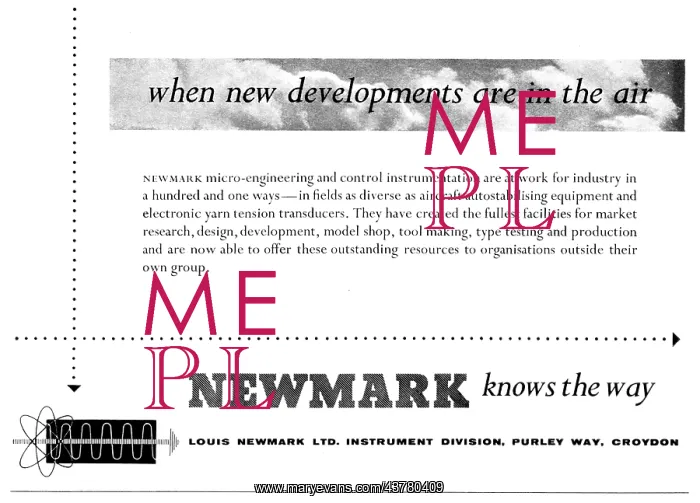 : Newmark Instruments, Controls & Flight Systems : Newmark Instruments, Controls & Flight Systems