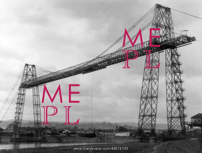 : NEWPORT BRIDGE 1906 : NEWPORT BRIDGE 1906