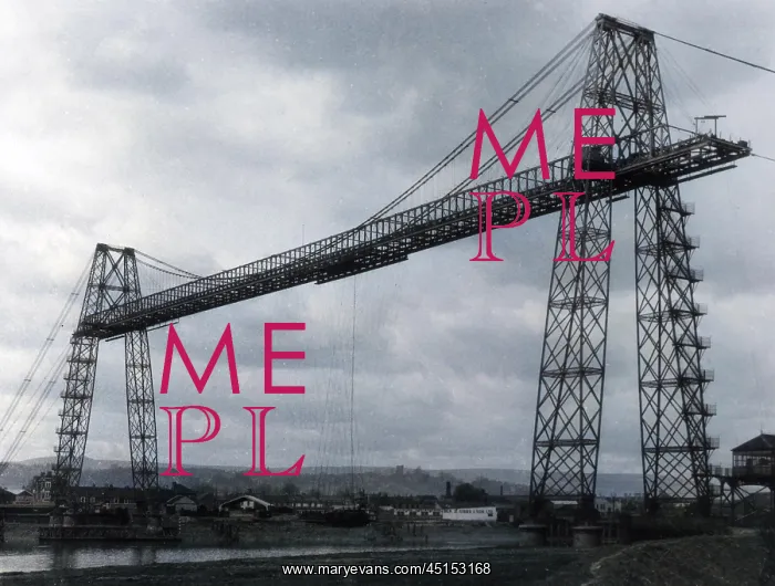 : NEWPORT BRIDGE 1906 : NEWPORT BRIDGE 1906