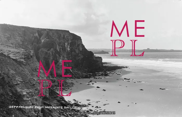 : Newquay from Watergate Bay : Newquay from Watergate Bay