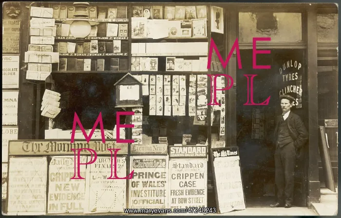 : NEWSAGENT'S SHOP / CRIPPEN : NEWSAGENT'S SHOP / CRIPPEN