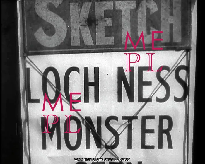 : Newspaper Headline Reading - Loch Ness Monster : Newspaper Headline Reading - Loch Ness Monster