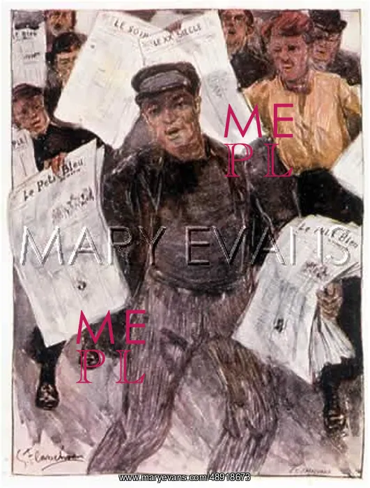  : NEWSPAPER SELLERS 1905