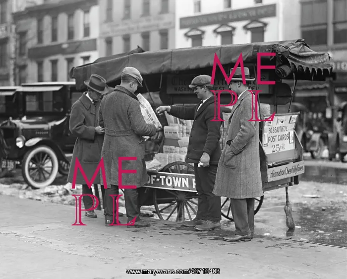 : Newsstand - Vendor - Occupations - Man : Newsstand - Vendor - Occupations - Man