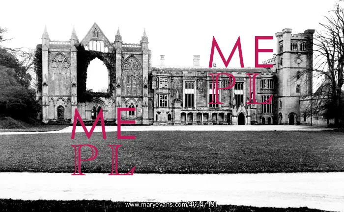  : Newstead Abbey, from the West 1890