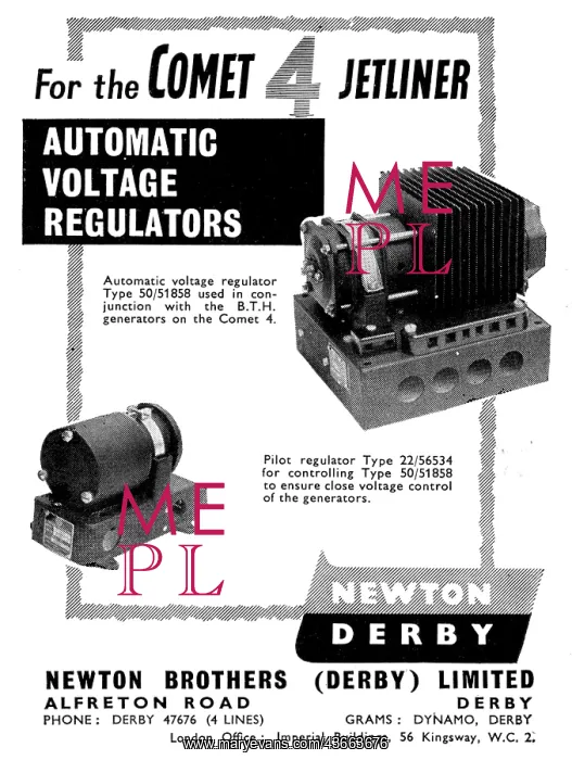 : Newton-Derby Generators Voltage Regulators : Newton-Derby Generators Voltage Regulators