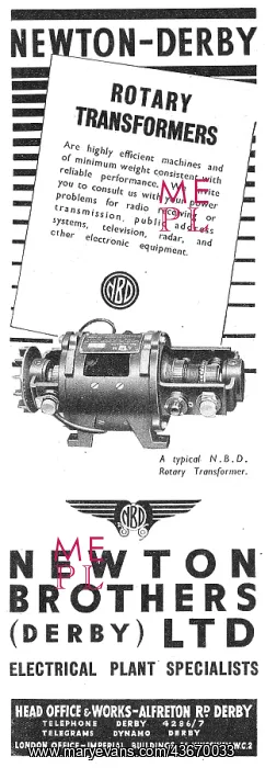 : Newton-Derby Generators Voltage Regulators : Newton-Derby Generators Voltage Regulators