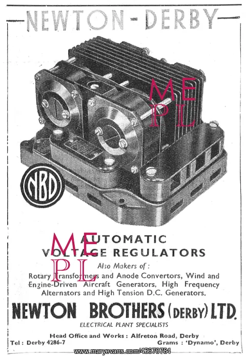 : Newton-Derby Generators Voltage Regulators : Newton-Derby Generators Voltage Regulators