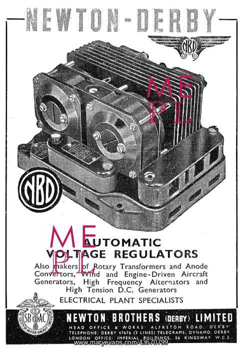 : Newton-Derby Generators Voltage Regulators : Newton-Derby Generators Voltage Regulators