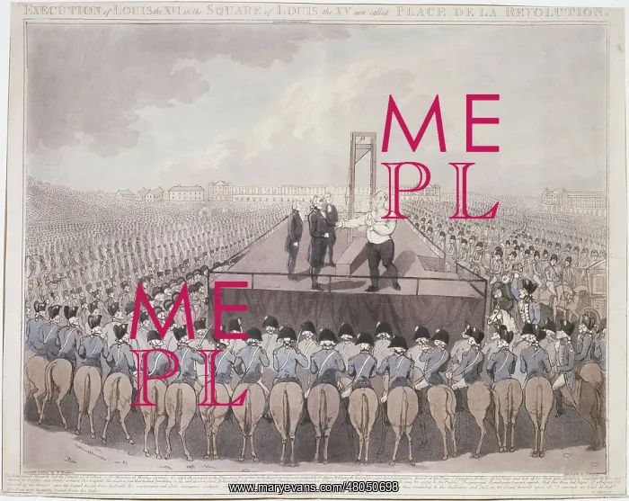 : Newton. Execution of the King : Newton. Execution of the King