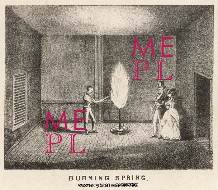 : NIAGARA BURNING SPRING : NIAGARA BURNING SPRING