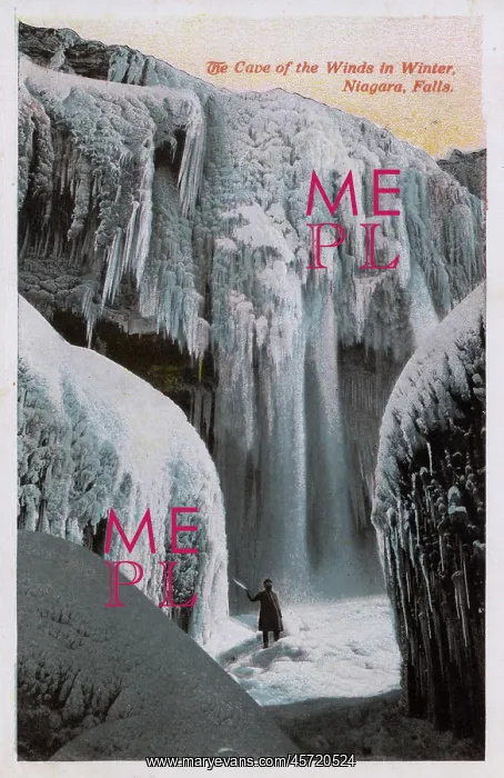 : Niagara Falls, USA - The Cave of the Winds in Winter : Niagara Falls, USA - The Cave of the Winds in Winter