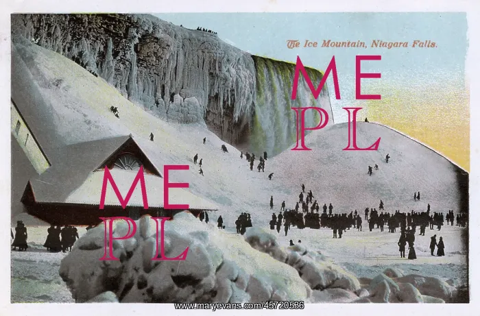: Niagara Falls, USA - The Ice Mountain : Niagara Falls, USA - The Ice Mountain