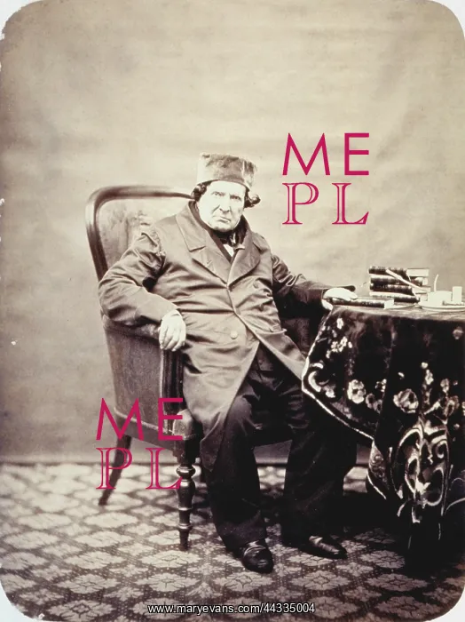 : Niccolini. Portrait of the dramatist Niccolini sitting at a table : Niccolini. Portrait of the dramatist Niccolini sitting at a table